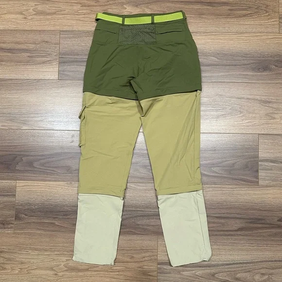 Outdoor Voices Rec Trek Zip Off Pants in Green Size XS - Picture 8 of 14